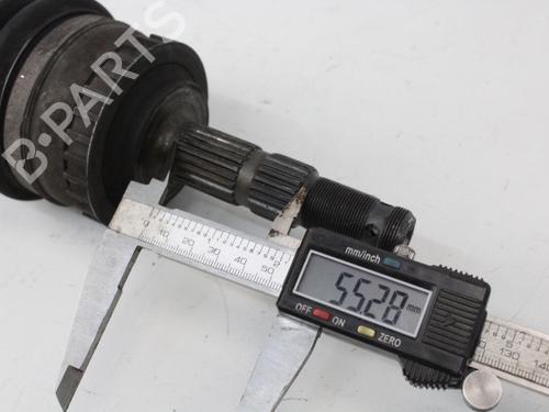 Left front driveshaft OPEL CORSA C (X01) 1.0 (F08, F68) | BP19205020M38 