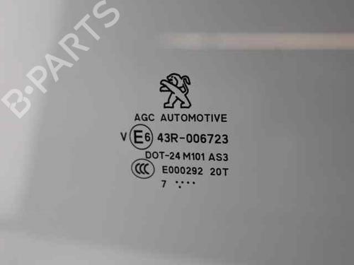 Rear left door window PEUGEOT 2008 I (CU_) 1.2 VTi | BP23201517C20 
