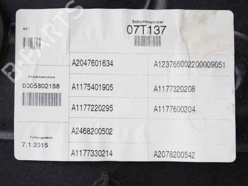 Rear right window mechanism MERCEDES-BENZ CLA Coupe (C117) CLA 180 CDI / d (117.312) | BP32254601C25