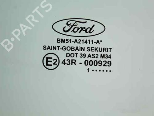 Front left door window FORD FOCUS III Turnier  | BP29761347C18 
