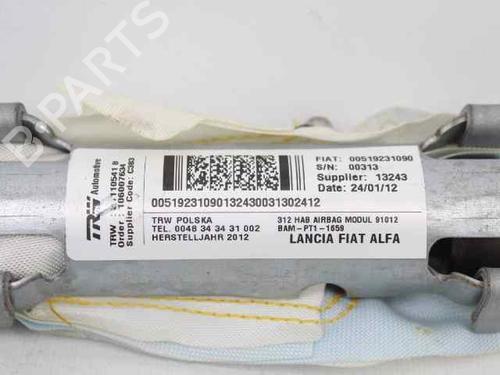Left curtain airbag FIAT 500 (312_) 1.2 (312AXA1A) | BP29986818C11