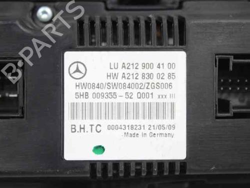Climate control MERCEDES-BENZ E-CLASS (W212)  | BP19239671I5 