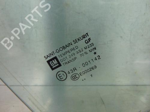 Rear right door window OPEL CORSA D (S07) 1.3 CDTI (L08, L68) | BP19196890C21 