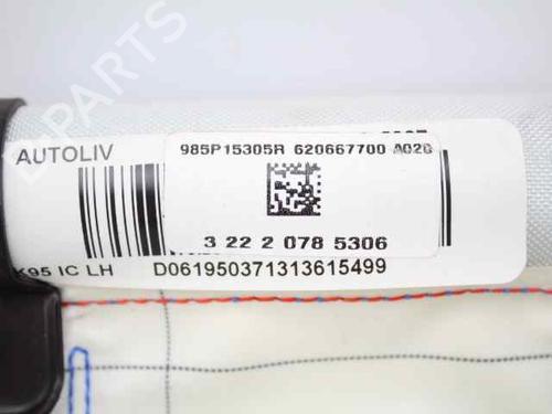 Left curtain airbag RENAULT MEGANE III Grandtour (KZ0/1) 1.5 dCi (KZ09, KZ0D, KZ1G, KZ29, KZ14, KZ1W, KZ10, KZ1F,... | BP21049802C11 