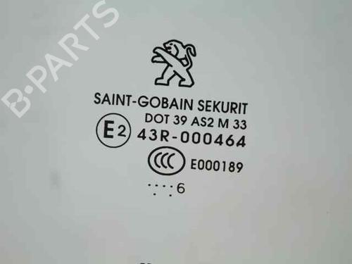Front right door window PEUGEOT 2008 I (CU_) 1.6 BlueHDi 100 | BP19785543C19 