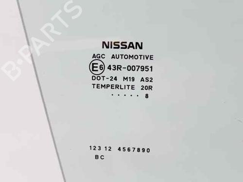 Front right door window NISSAN JUKE (F15) 1.2 DIG-T | BP24480258C19 