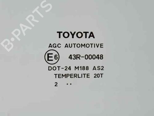 Rear right door window TOYOTA YARIS (_P13_) 1.3 (NSP130_, NSP130) | BP19238940C21 