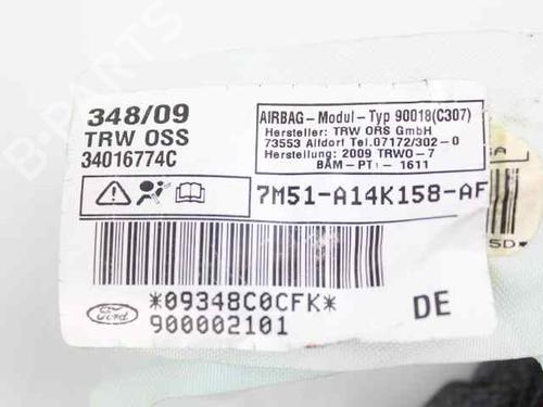 Right curtain airbag FORD FOCUS II (DA_, HCP, DP)  | BP19224173C12 