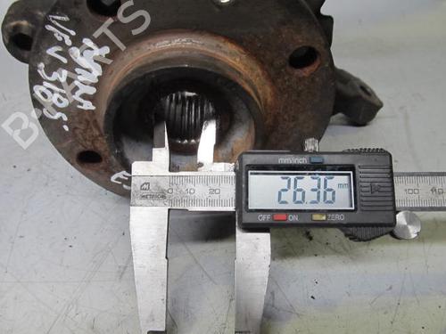 Left front steering knuckle CITROËN XSARA Break (N2) 1.4 i | BP19186887M25 