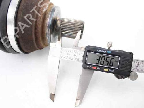 Left front driveshaft VW PASSAT B6 (3C2) 1.6 TDI | BP31576579M38