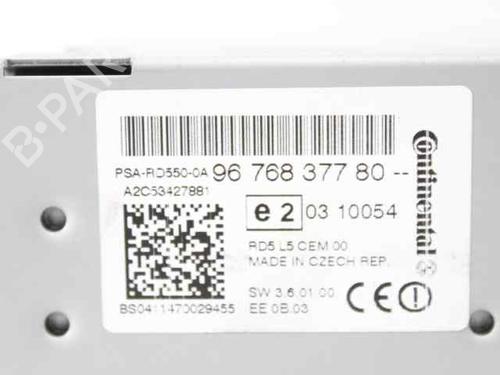 Radio CITROËN DS4 (NX_) 1.6 HDi 110 | BP37164152E6  - Image 9