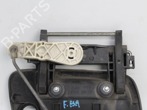Front left exterior door handle OPEL ZAFIRA A MPV (T98) 2.0 DI 16V (F75) | BP19205647C128 