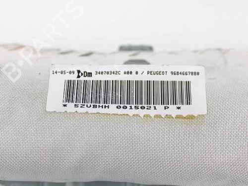 Left curtain airbag PEUGEOT 3008 I MPV (0U_) 2.0 HDi 150 / BlueHDi 150 | BP19240735C11 