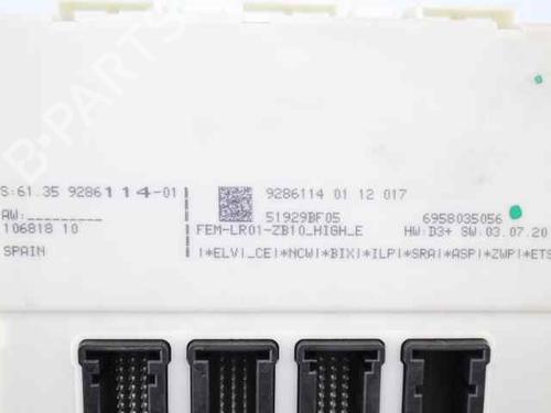 Electronic module BMW 1 (F20) 116 d | BP19227078M83 