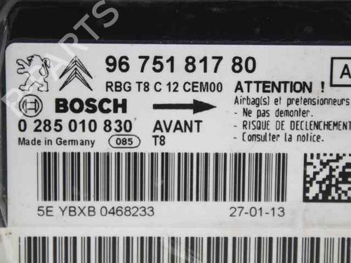 Airbag Kit PEUGEOT 5008 (0U_, 0E_) 1.6 HDi | BP31348308C86 