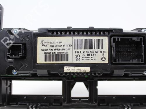 Climate control PEUGEOT 407 SW (6E_, 6D_) 1.6 HDi 110 | BP19202977I5 