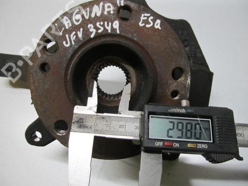 Left front steering knuckle RENAULT LAGUNA II (BG0/1_) 1.6 16V (BG0A, BG0L) | BP19185731M25 