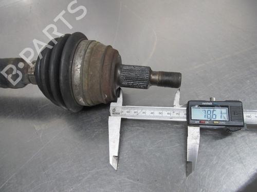 Right front driveshaft VW GOLF IV (1J1)  | BP19197652M39 