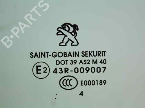 Front left door window PEUGEOT 208 I (CA_, CC_) 1.6 HDi | BP29320835C18 