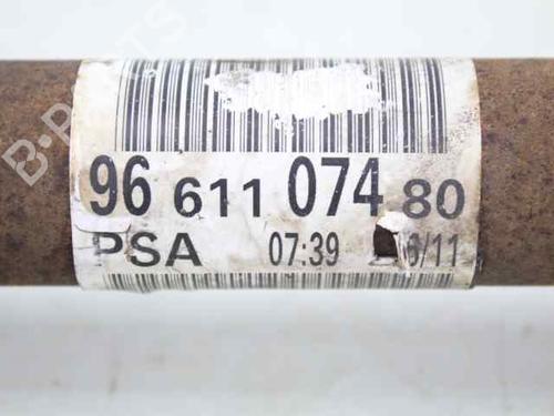 Right front driveshaft PEUGEOT 5008 (0U_, 0E_) 1.6 HDi | BP19785643M39 