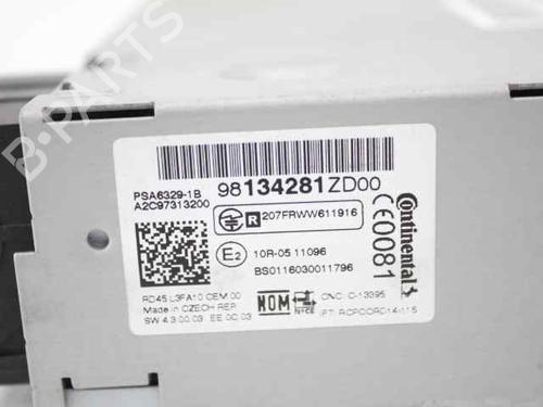 Radio CITROËN C-ELYSEE (DD_) 1.6 BlueHDi 100 | BP22439926E6 