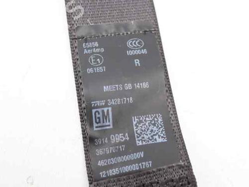 Høyre bak beltestrammer OPEL ASTRA K (B16) 1.6 CDTi (68) | BP29761142C90 