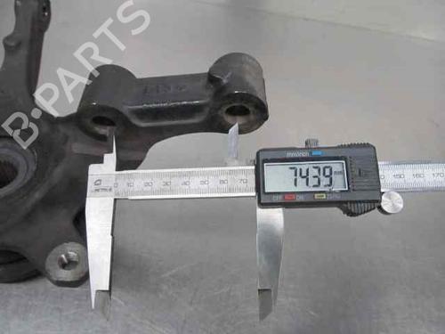 Left front steering knuckle RENAULT LAGUNA II Grandtour (KG0/1_) 1.9 dCi (KG0G) | BP19196735M25 