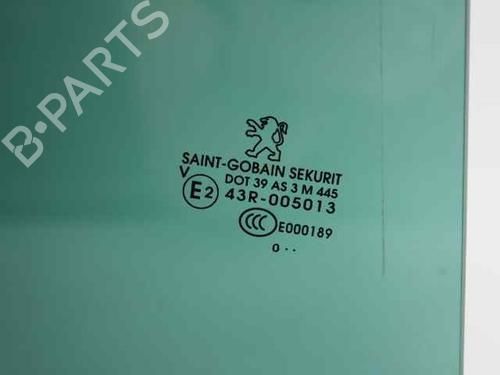 Rear right door window PEUGEOT 3008 I MPV (0U_) 2.0 HDi 150 / BlueHDi 150 | BP19236328C21 