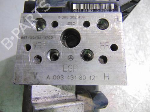 ABS pump MERCEDES-BENZ S-CLASS (W220)  | BP19188526M43 