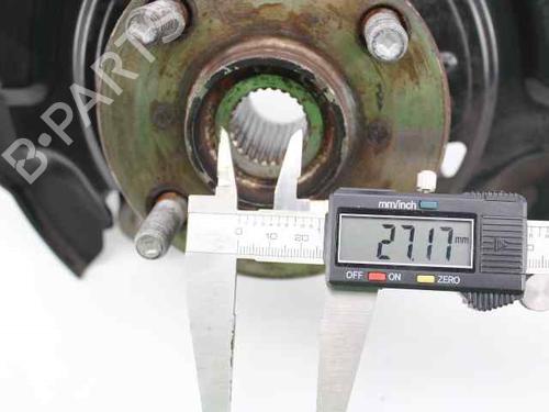 Left front steering knuckle TOYOTA YARIS (_P9_) 1.33 VVT-i (NSP90_, NSP90R) | BP19230536M25 