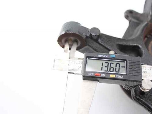 Left front steering knuckle RENAULT MEGANE III Hatchback (BZ0/1_, B3_) 1.2 TCe (BZ2B, BZ11) | BP19237825M25 
