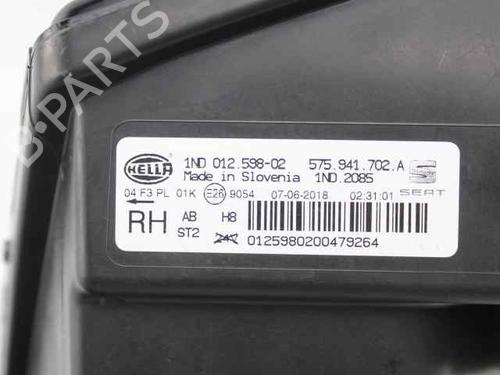 Right front fog light SEAT LEON (5F1) 1.4 TSI | BP29902433C31