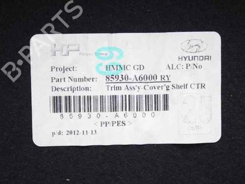 Rear parcel shelf HYUNDAI i30 (GD) 1.6 CRDi | BP34334088C85  - Image 7