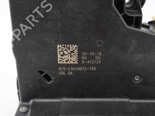 Høyre foran lås OPEL ASTRA K (B16) 1.6 CDTi (68) | BP29761147C97 