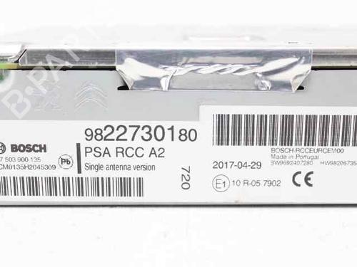 Radio CITROËN C3 III (SX) 1.2 VTi 82 | BP30189367E6