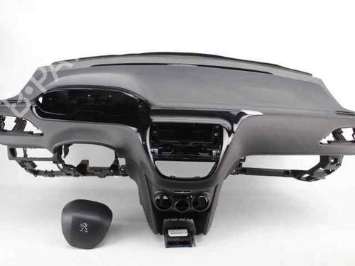 Used Airbag Kit PEUGEOT 208 I (CA_, CC_) 1.4 VTi (95 hp) 24844657
