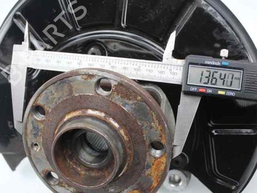 Right front steering knuckle VW PASSAT B6 (3C2) 1.6 TDI | BP21200418M26 