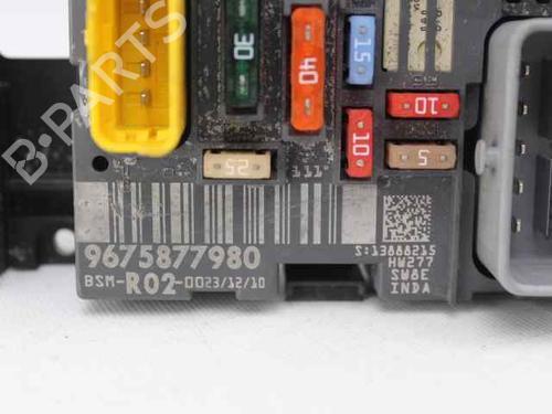 Sikringsdåse CITROËN C4 Picasso I MPV (UD_) 1.6 HDi 110 | BP29873100E1 