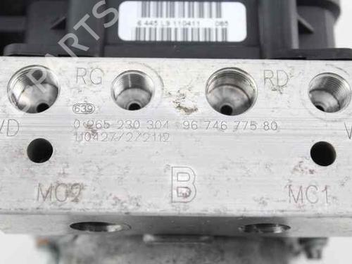 ABS pump PEUGEOT 3008 I MPV (0U_) 1.6 HDi | BP24423787M43 