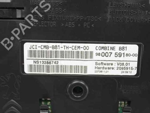 Instrument cluster CITROËN DS5 1.6 HDi 115 | BP19241137C47 
