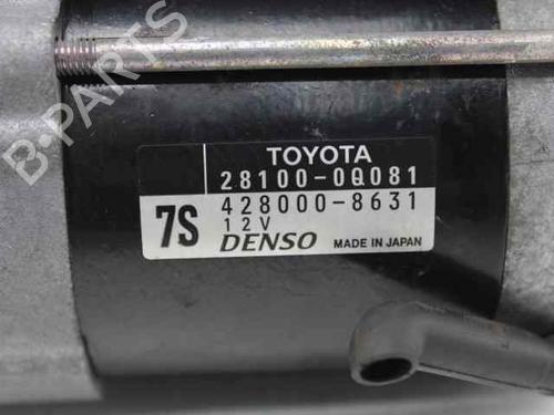 Starter TOYOTA YARIS (_P13_) 1.0 (KSP130_, KSP130) | BP25208117M8 