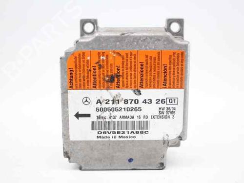 Used ECU airbags MERCEDES-BENZ CLS (C219) CLS 350 (219.356) (272 hp) 19244342