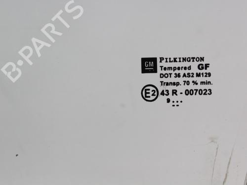 Front left door window OPEL ZAFIRA A MPV (T98) 2.0 DI 16V (F75) | BP19205631C18 