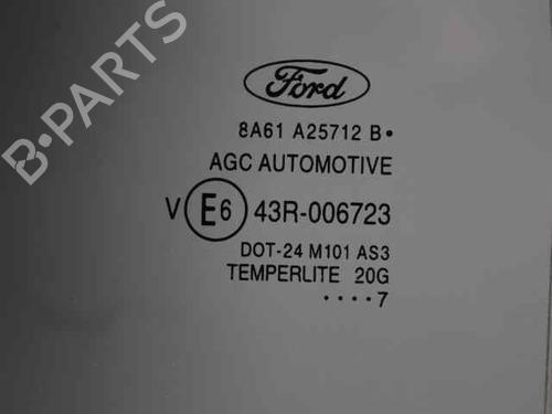 Rear right door window FORD FIESTA VI (CB1, CCN) 1.0 EcoBoost | BP28485882C21