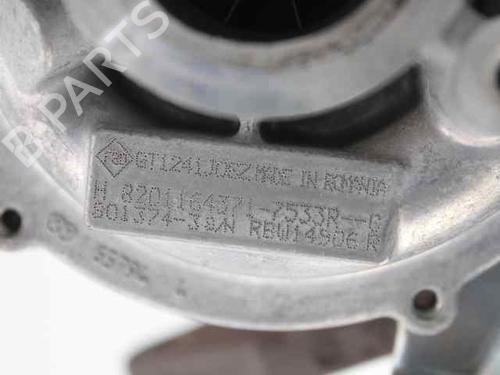 Turbocharger/Supercharger RENAULT CLIO IV Grandtour (KH_) 1.5 dCi 90 (KHN3, KHN4) | BP28504913M71