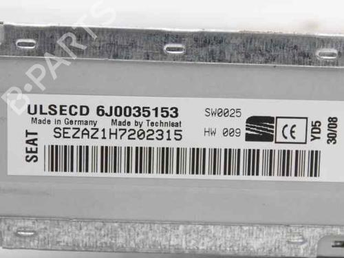 Radio SEAT IBIZA IV (6J5, 6P1) 1.4 TSI | BP28446202E6