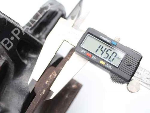 Left front steering knuckle RENAULT SCÉNIC III (JZ0/1_) 1.5 dCi (JZ02, JZ0R) | BP19235052M25 