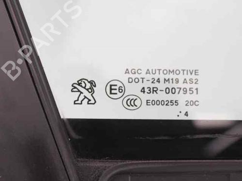 Front right door window PEUGEOT 208 I (CA_, CC_) 1.6 HDi | BP29320791C19 