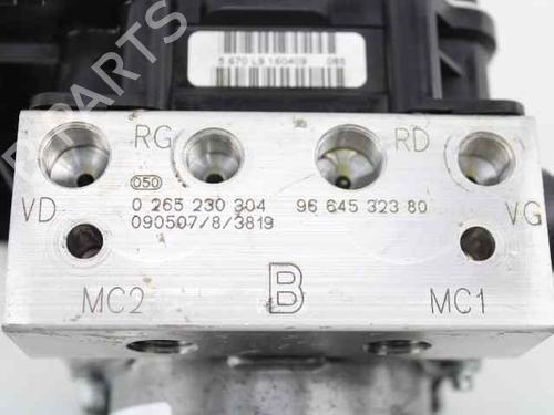 ABS pump PEUGEOT 3008 I MPV (0U_) 2.0 HDi 150 / BlueHDi 150 | BP19240792M43 