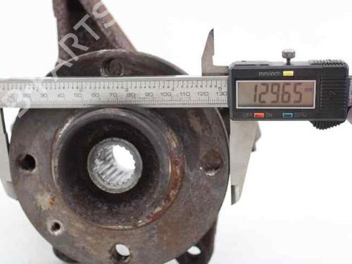 Left front steering knuckle PEUGEOT 206 Hatchback (2A/C) 1.4 HDi eco 70 | BP19226458M25 